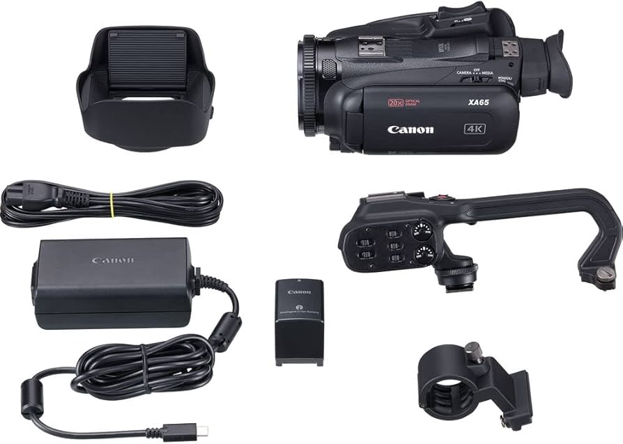 Amazon.com: Canon XA65 Professional UHD 4K Camcorder (5732C002) +